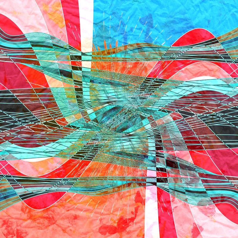 Fondo coloreado extracto ilustración del vector