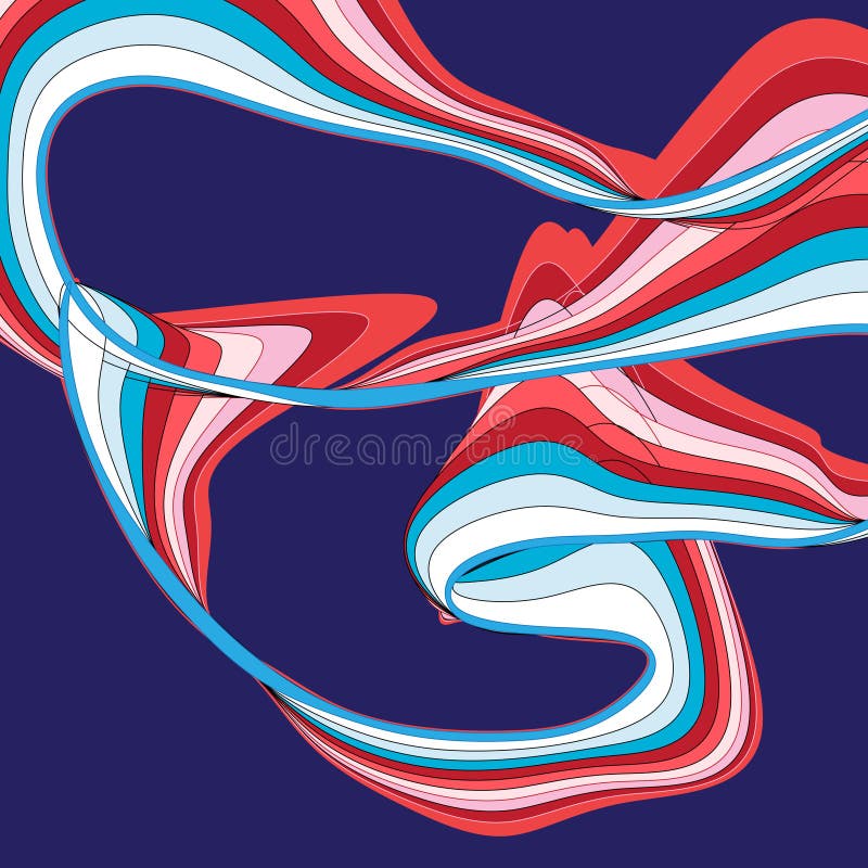 Fondo coloreado extracto ilustración del vector