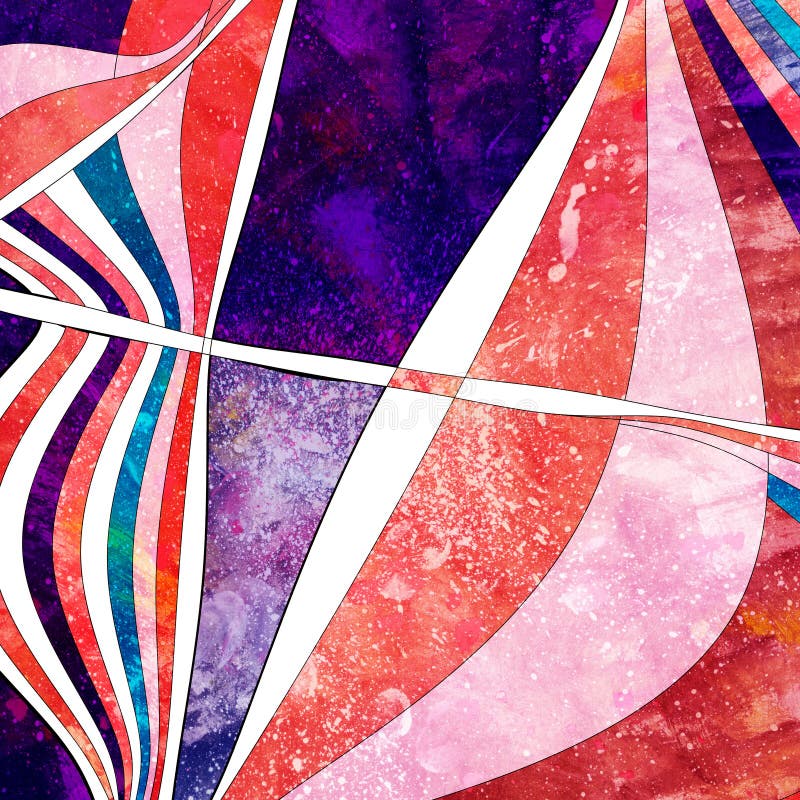 Fondo coloreado extracto libre illustration