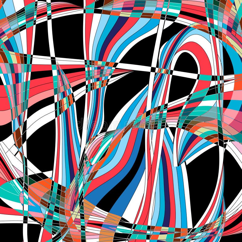 Fondo coloreado extracto ilustración del vector