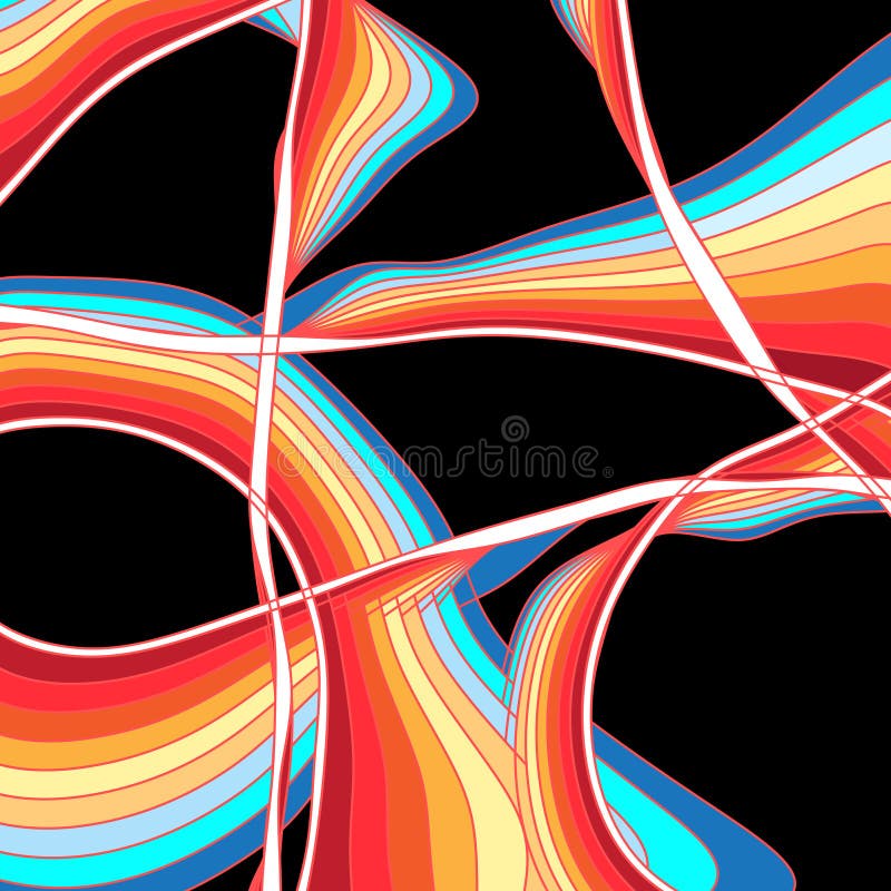 Fondo coloreado extracto stock de ilustración