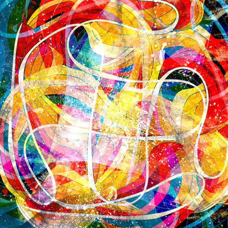 Fondo coloreado extracto libre illustration