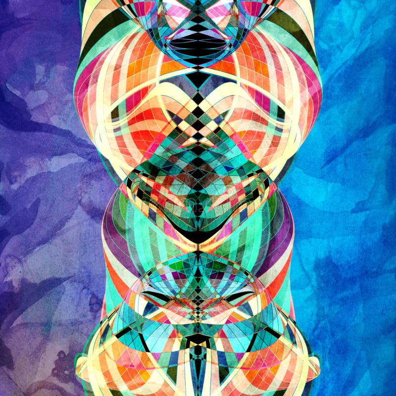 Fondo coloreado extracto ilustración del vector