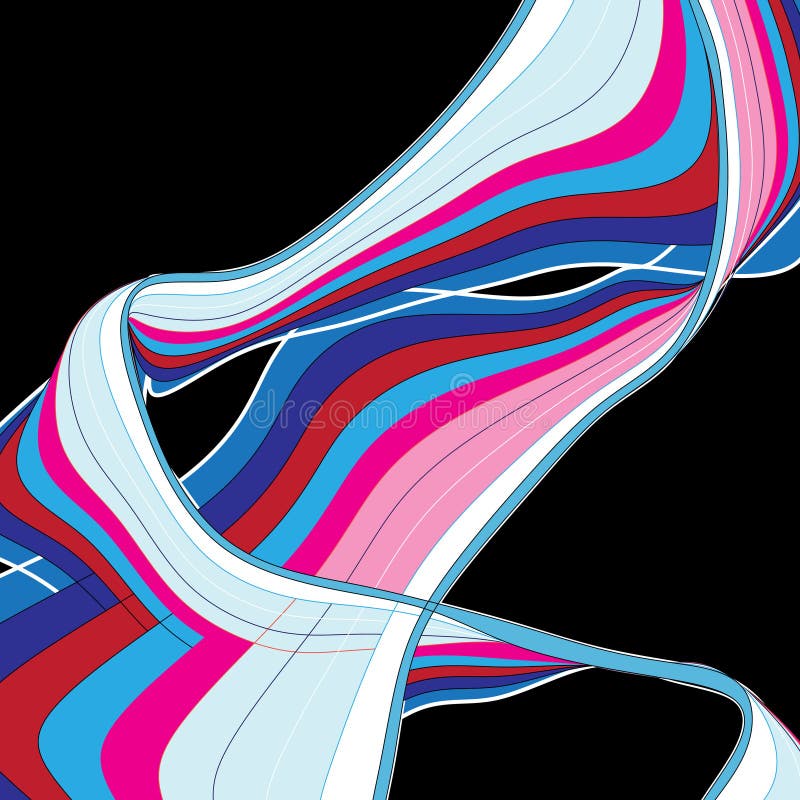 Fondo coloreado extracto libre illustration