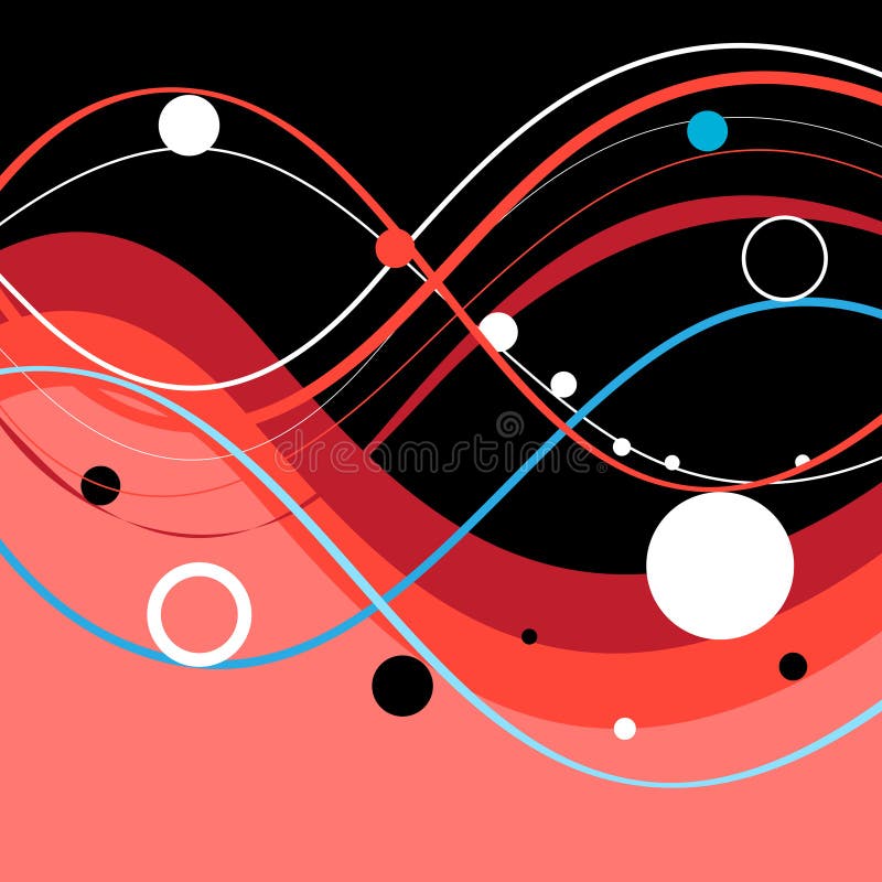 Fondo coloreado extracto ilustración del vector