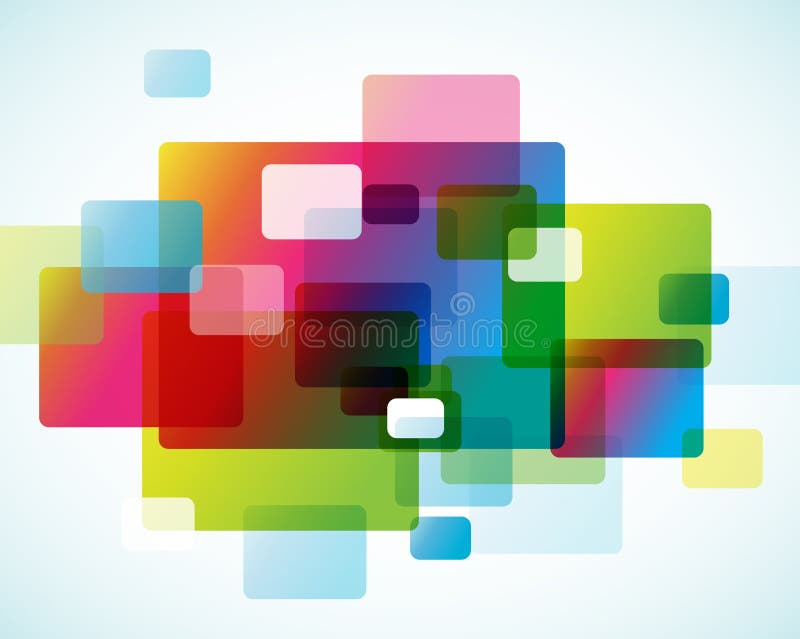 Fondo abstracto de color ilustración del vector