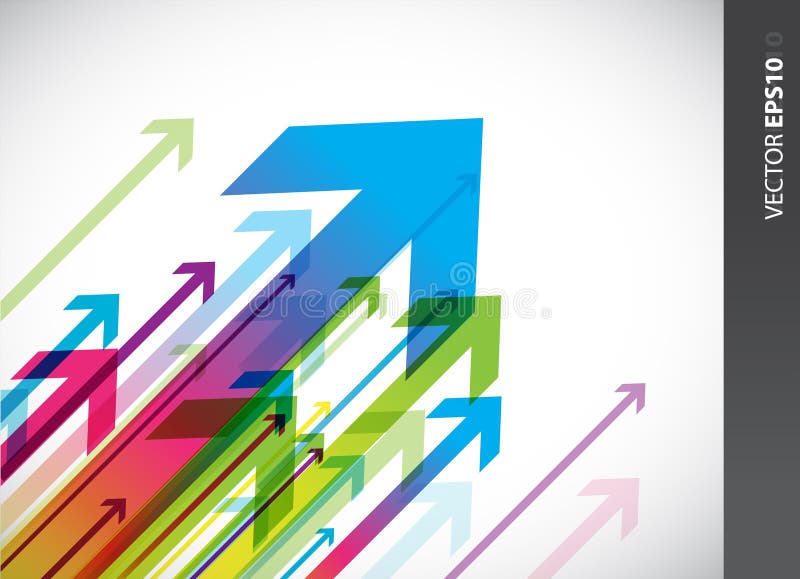 Fondo abstracto de color ilustración del vector