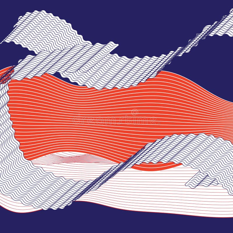 Fondo coloreado extracto ilustración del vector