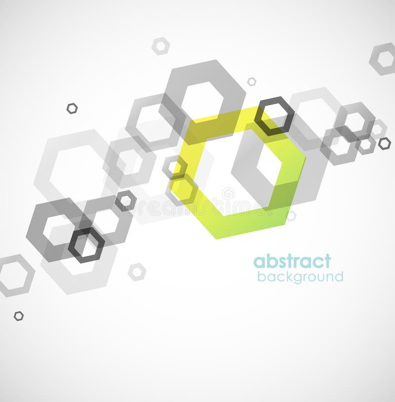 Fondo abstracto y colorido con círculos ilustración del vector