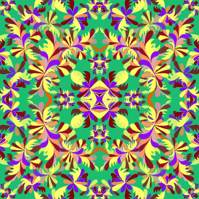 Fondo colorido del vector de los objetos abstractos ilustración del vector
