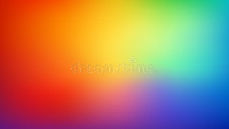 Fondo colorido liso y borroso de la malla de la pendiente Colores brillantes modernos del arco iris Bandera coloreada suave edita stock de ilustración