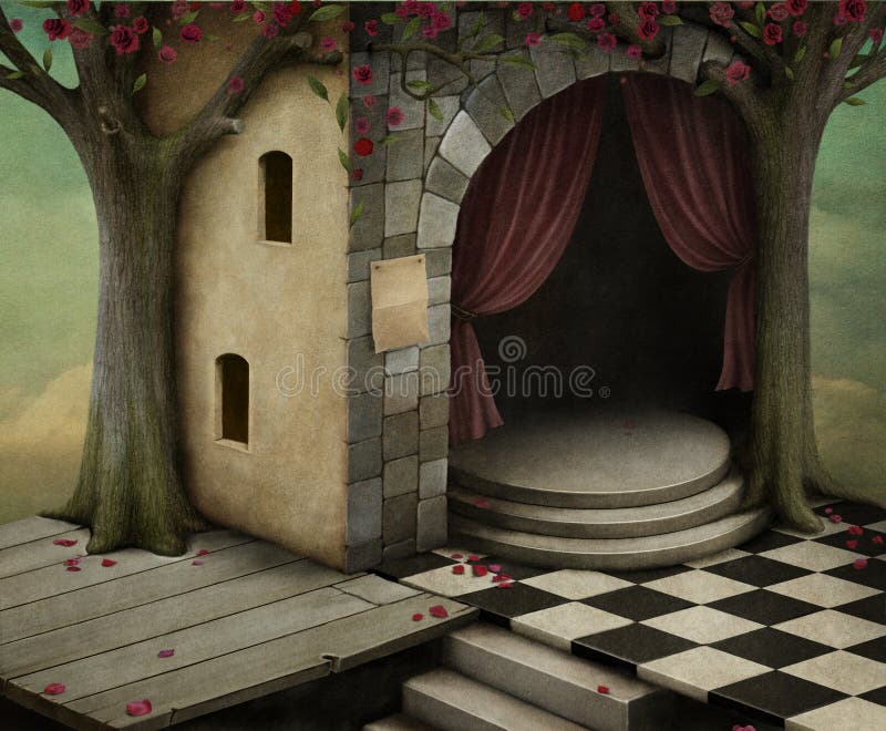 Fondo combinado de los diversos cuartos ilustración del vector Fondo combinado de los diversos cuartos ilustración del vector