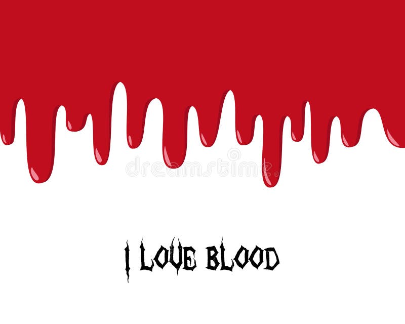 Fondo con i gocciolamenti del sangue per progettazione di Halloween illustrazione vettoriale Fondo con i gocciolamenti del sangue per progettazione di Halloween illustrazione vettoriale