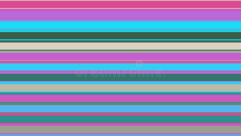 Fondo con le linee di colore Tonalità differenti e spessore illustrazione di stock