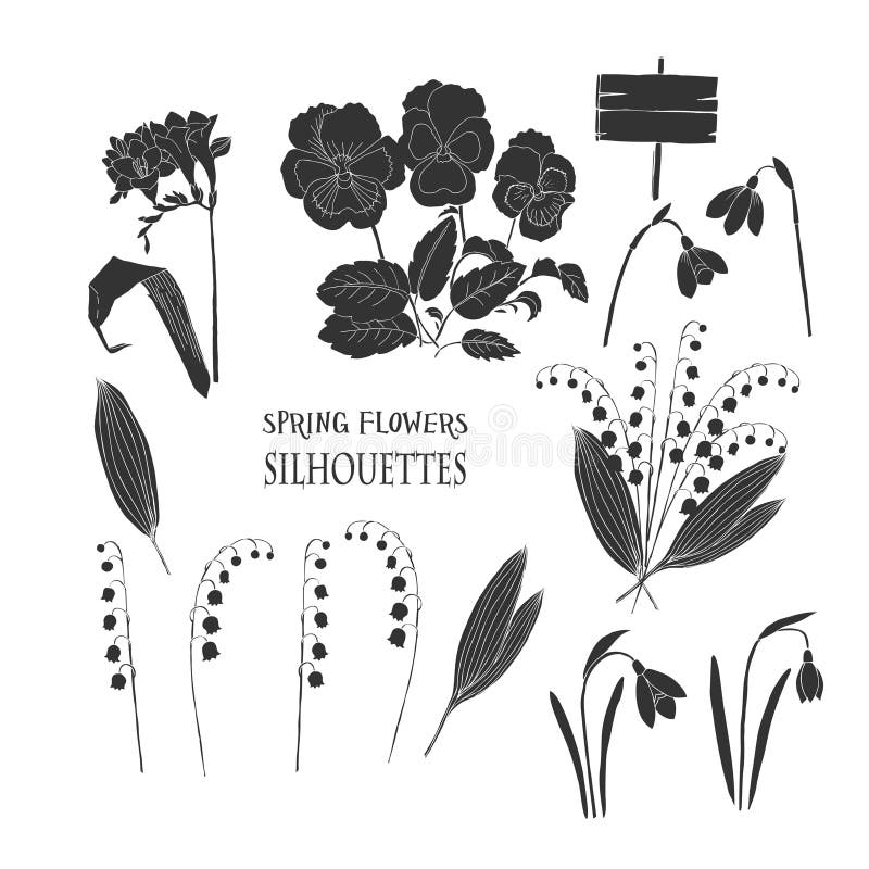 Fondo con los snowdrops ilustración del vector Fondo con los snowdrops ilustración del vector
