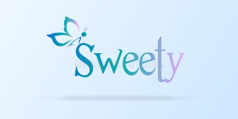 Fondo con una siluetta della farfalla e sveglio dolci illustrazione di stock Fondo con una siluetta della farfalla e sveglio dolci illustrazione di stock