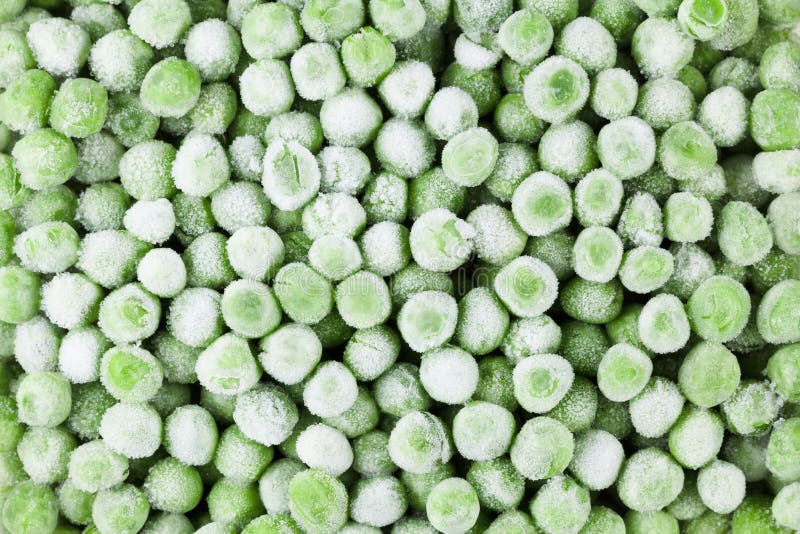 Fondo congelado vegetal de la comida de los guisantes, comida natural sana imagen de archivo Fondo congelado vegetal de la comida de los guisantes, comida natural sana imagen de archivo