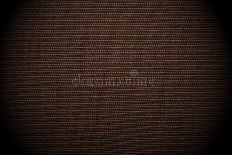 Fondo controllato del tessuto di marrone scuro fotografia stock