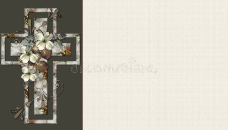 Designed with a rich in color Christian Cross with browns and creams. Placed over a two toned background of olive color and a textured cream background. Designed with a rich in color Christian Cross with browns and creams. Placed over a two toned background of olive color and a textured cream background.