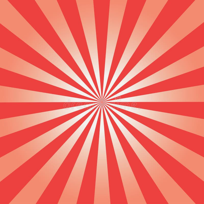Fondo cómico Modelo rojo del resplandor solar Sun irradia el contexto abstracto Vector ilustración del vector Fondo cómico Modelo rojo del resplandor solar Sun irradia el contexto abstracto Vector ilustración del vector