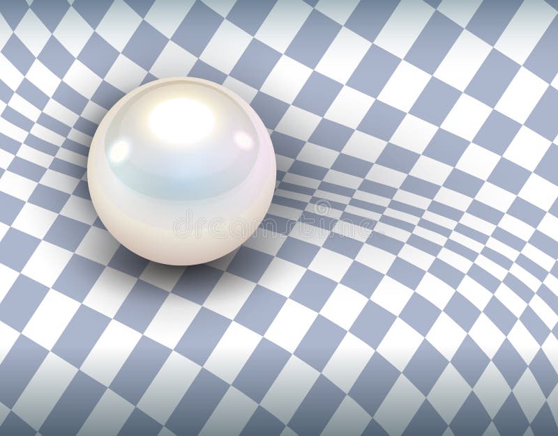 Fondo 3d in bianco e nero illustrazione vettoriale