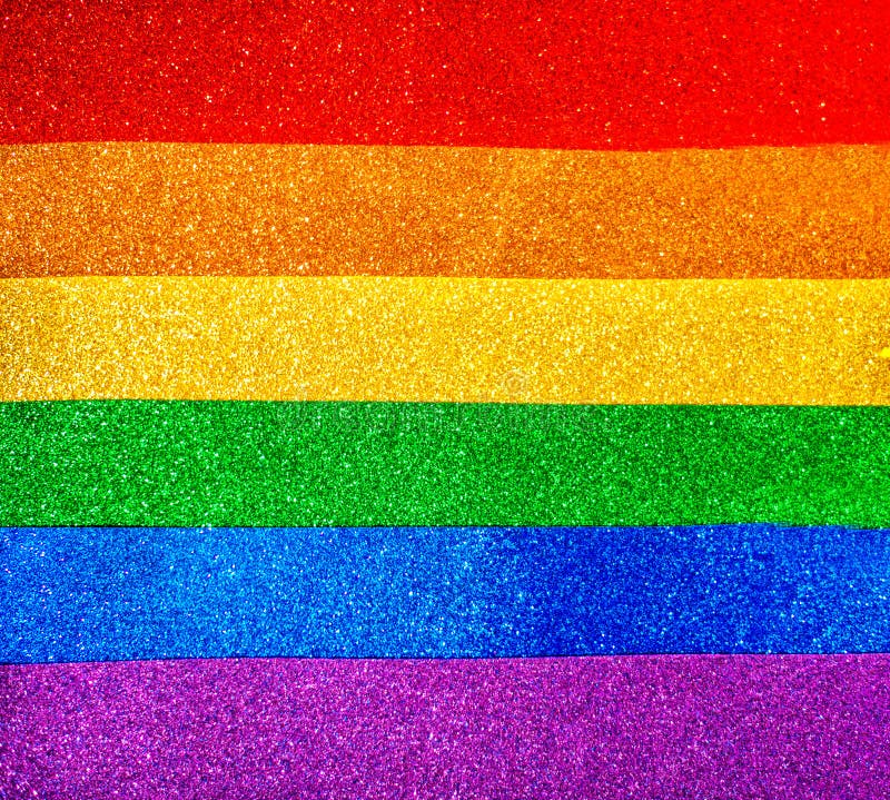 Fondo de arco iris abstracto borroso de bokeh multicolor. indicador lgbt fotos de archivo libres de regalías