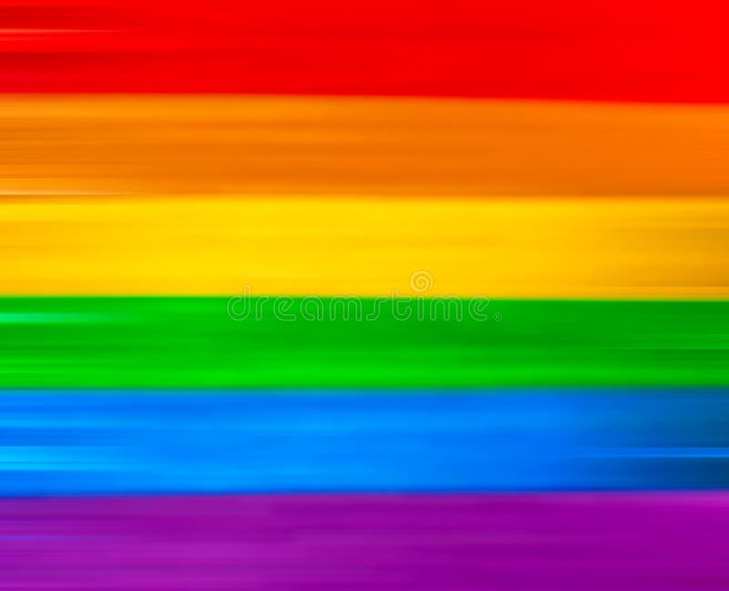 Fondo de arco iris abstracto borroso. indicador lgbt imagen de archivo libre de regalías