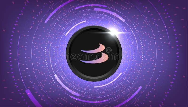 Fondo de banner de concepto de criptomoneda beta de financiación beta de beta financiamiento.