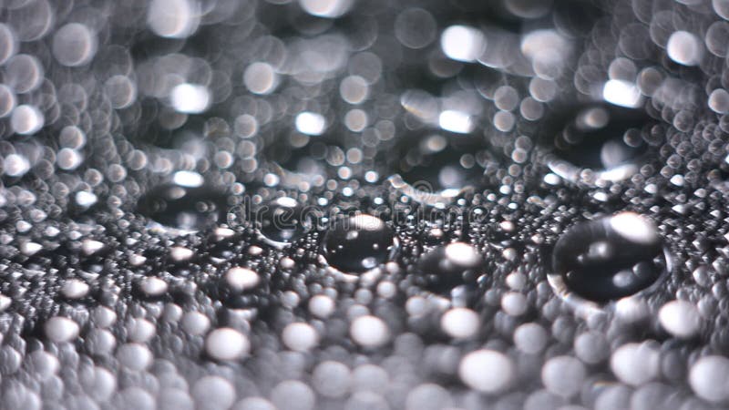 Fondo de Bokeh de descensos grandes del agua metrajes