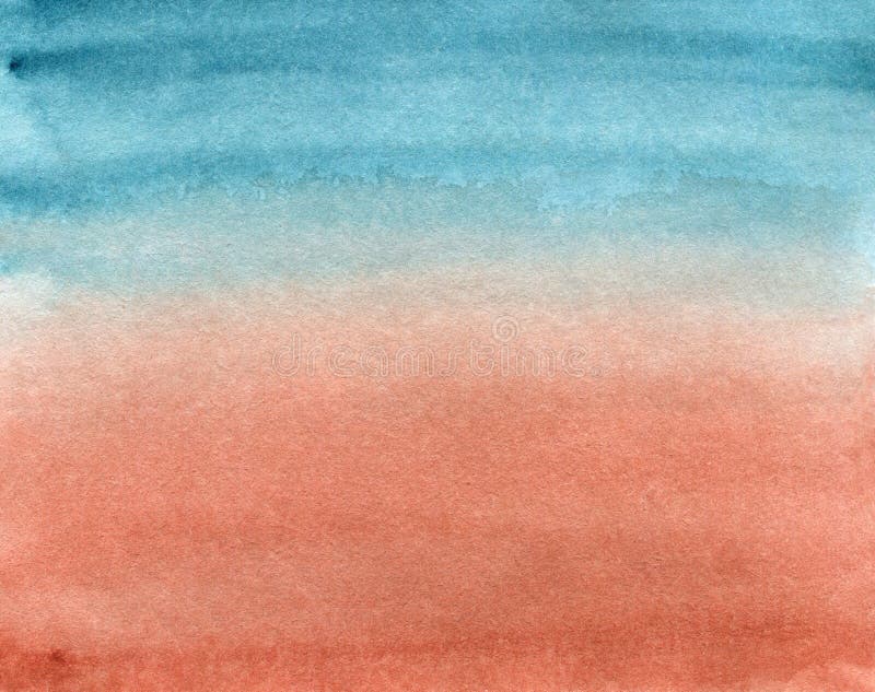 Fondo de color azul gradiente y agua de coral libre illustration