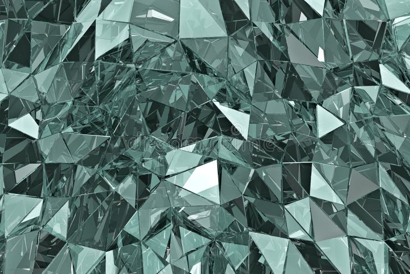 Abstract glass background. Polygonal surface. 3d render. 3d visualisation. Abstract glass background. Polygonal surface. 3d render. 3d visualisation
