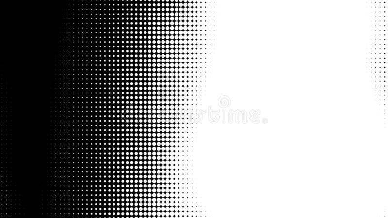Fondo De Degradado De Textura De Patrón Negro Blanco Punto. Stock de  ilustración - Ilustración de pixel, modelo: 188746381