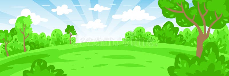 Fondo De Dibujos Animados De Paisajes. Ilustración Vectorial. Naturaleza Verde. Paisaje De Primavera O Verano Para Los Niños Ilustración del Vector - Ilustración de campo, historieta: 243413830 Fondo De Dibujos Animados De Paisajes. Ilustración Vectorial. Naturaleza Verde. Paisaje De Primavera O Verano Para Los Niños Ilustración del Vector - Ilustración de campo, historieta: 243413830
