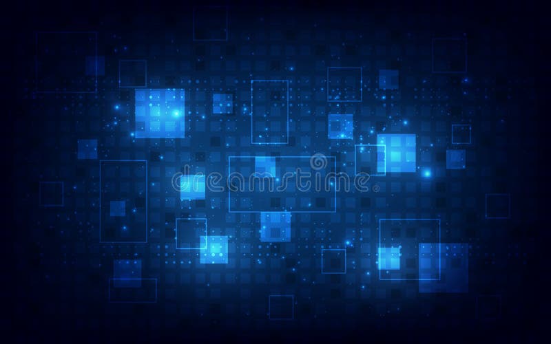 Fondo de diseño dinámico de textura digital de rectángulo abstracto libre illustration