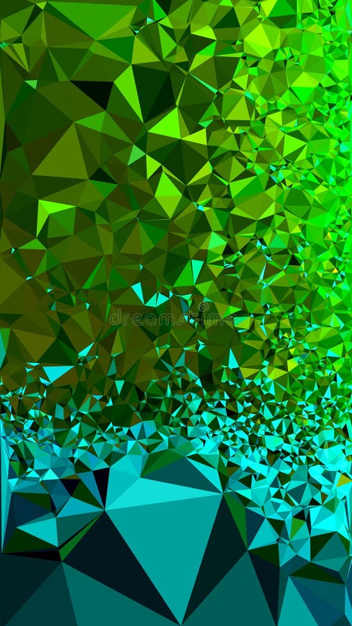 Fondo de ilustración de gradiente de estilo de polo bajo triangular azul multicolor. moda tecnológica futurista libre illustration