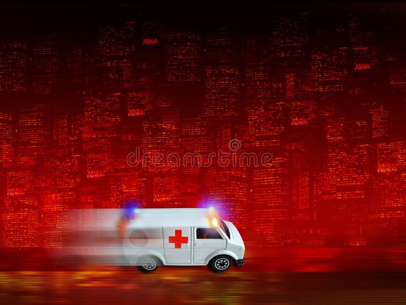 Fondo de la ambulancia fotografía editorial. Imagen de idea - 612287