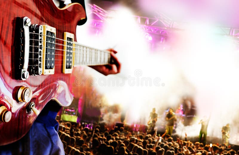 Fondo de la música en directo imagen de archivo Fondo de la música en directo imagen de archivo