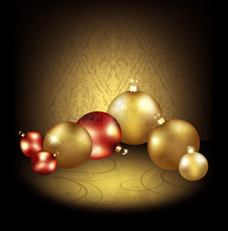 Fondo de la Navidad ilustración del vector Fondo de la Navidad ilustración del vector