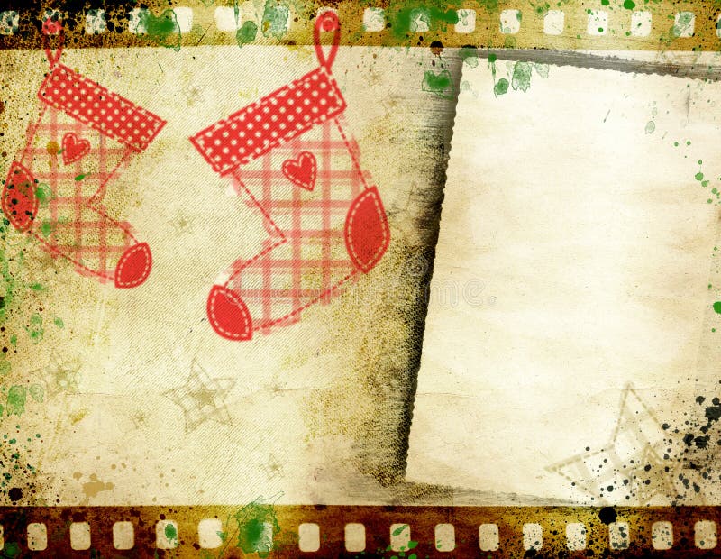 Fondo de la Navidad del vintage con el espacio de la copia imágenes de archivo libres de regalías Fondo de la Navidad del vintage con el espacio de la copia imágenes de archivo libres de regalías