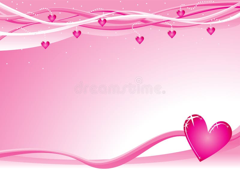 Fondo de la tarjeta del día de San Valentín libre illustration Fondo de la tarjeta del día de San Valentín libre illustration