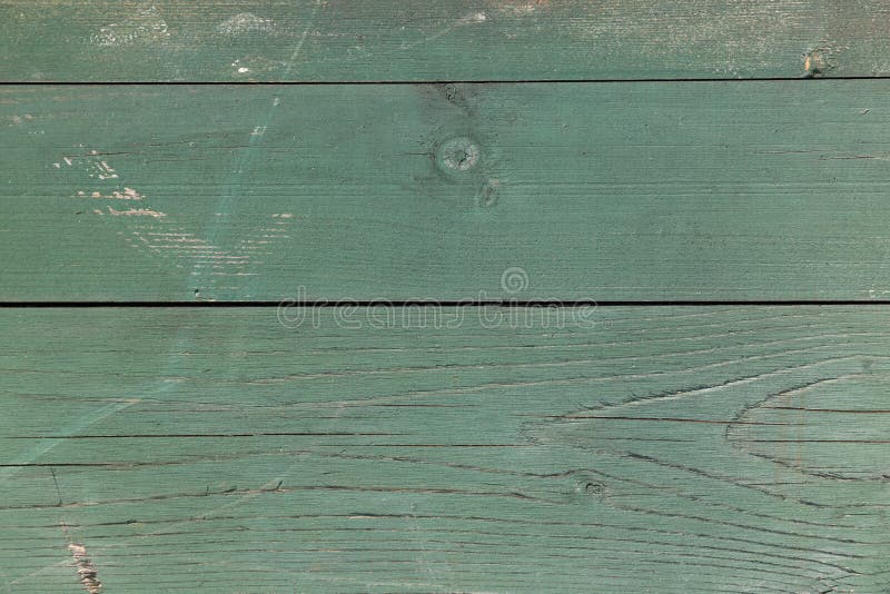 Fondo De Las Antiguas Tablas De Madera Verde. Imagen de archivo