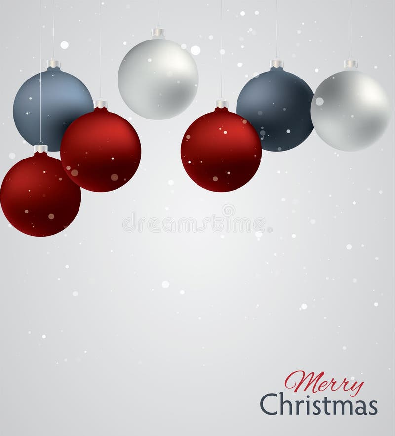 Fondo de las bolas de la Navidad libre illustration Fondo de las bolas de la Navidad libre illustration
