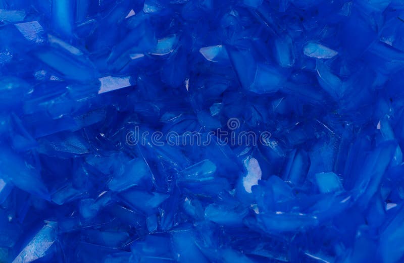 Fondo de los cristales del sulfato de cobre foto de archivo libre de regalías Fondo de los cristales del sulfato de cobre foto de archivo libre de regalías