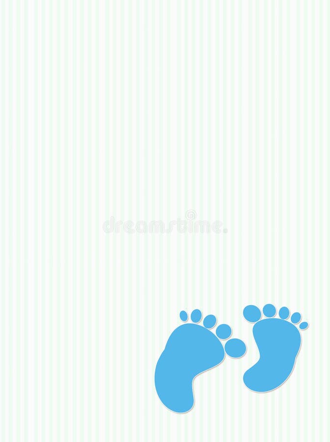 Fondo De Los Pies De Los Bebes Stock De Ilustracion Ilustracion De Poco Huella