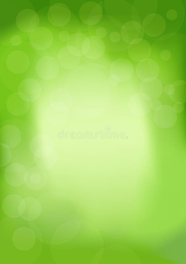 Fondo de moda moderno de la primavera con el bokeh en color verde Ilustración abstracta stock de ilustración Fondo de moda moderno de la primavera con el bokeh en color verde Ilustración abstracta stock de ilustración