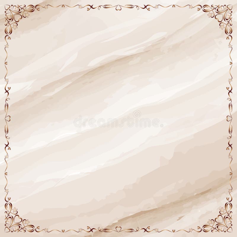 Fondo de mármol con la frontera adornada del marco stock de ilustración Fondo de mármol con la frontera adornada del marco stock de ilustración