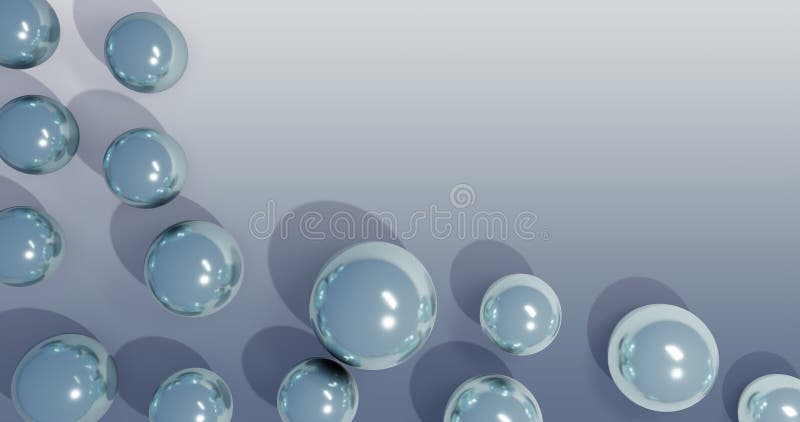 Fondo de mármol metálico representación de dibujos animados 3d stock de ilustración