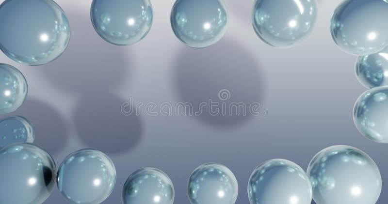 Fondo de mármol metálico representación de dibujos animados 3d stock de ilustración