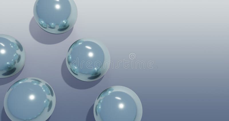Fondo de mármol metálico representación de dibujos animados 3d stock de ilustración