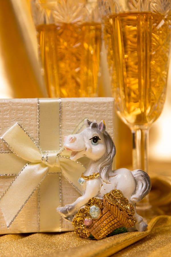 Fondo de oro de la Navidad foto de archivo libre de regalías Fondo de oro de la Navidad foto de archivo libre de regalías